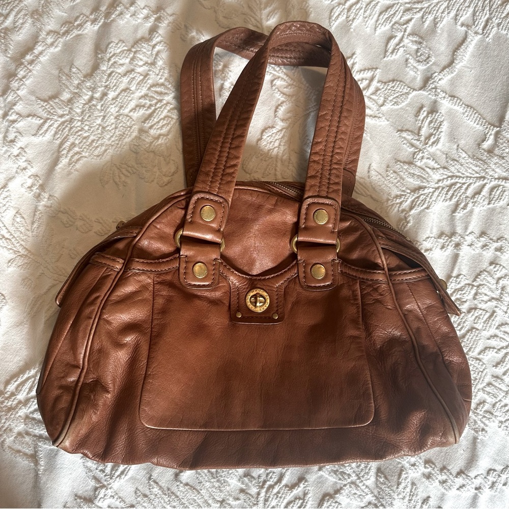 Marc Jacobs Brown Leather Shoulder Bag